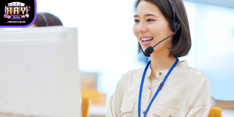Đội ngũ hỗ trợ sẵn sàng giải đáp mọi thắc mắc của hội viên về Haywin