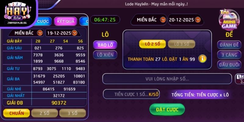 Xổ số Haywin đảm bảo tính công bằng trong toàn bộ quá trình tham gia